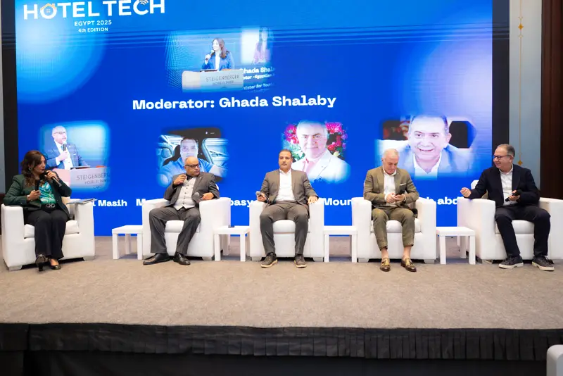 Panel discussion on stage
